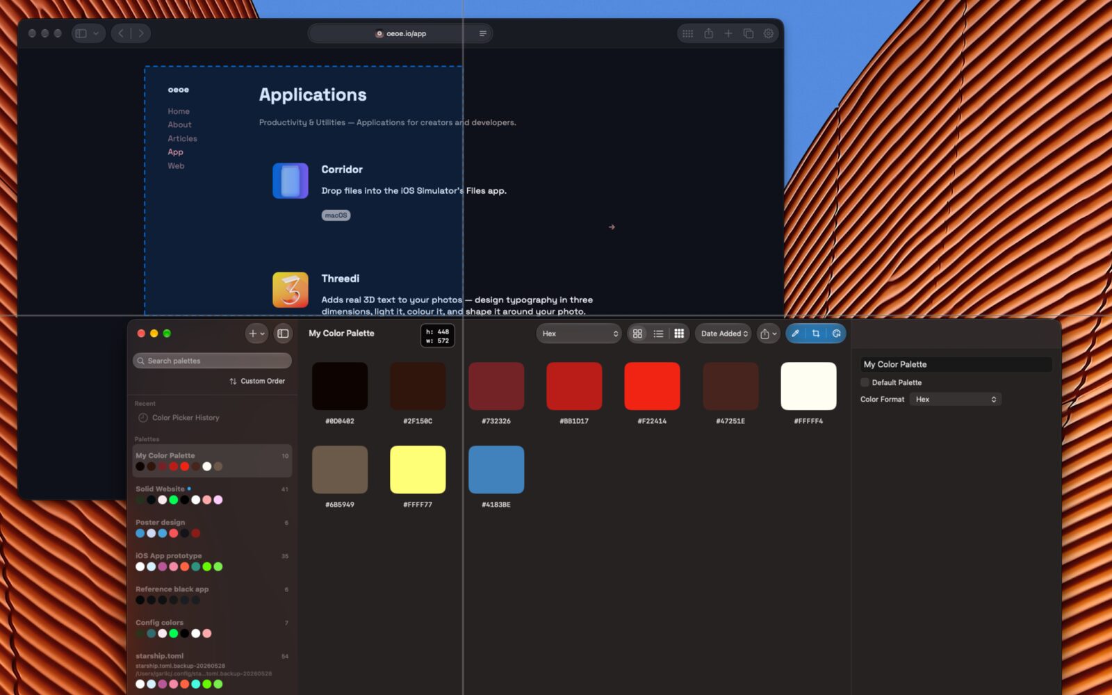 Prismy macOS screenshot