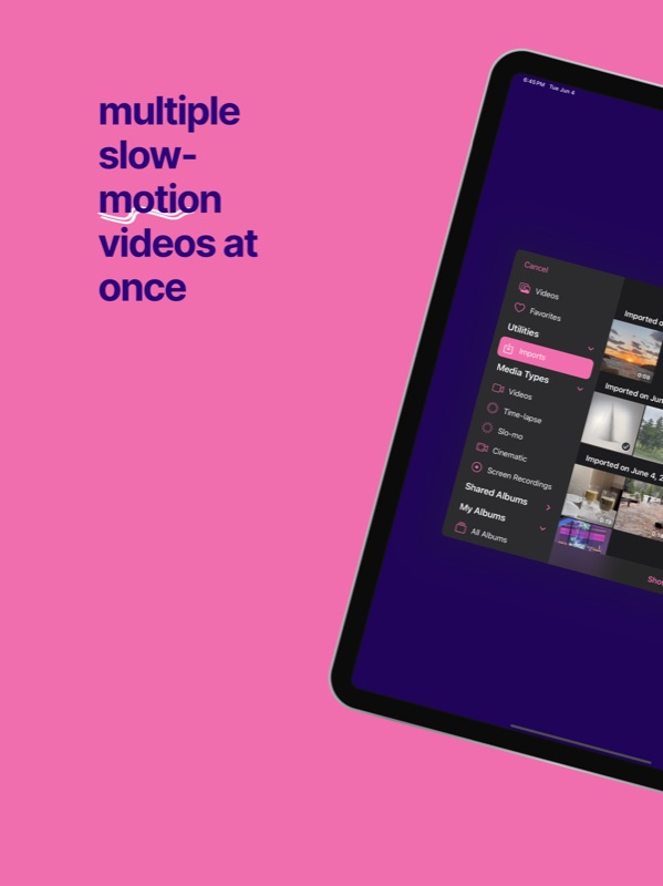 Slo-mo Remover iPad screenshot