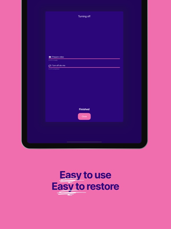 Slo-mo Remover iPad screenshot