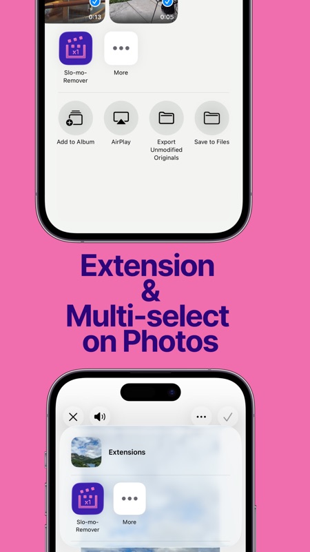Slo-mo Remover iPhone screenshot