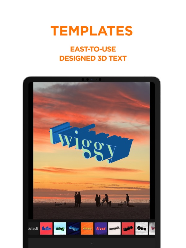 Threedi iPad screenshot